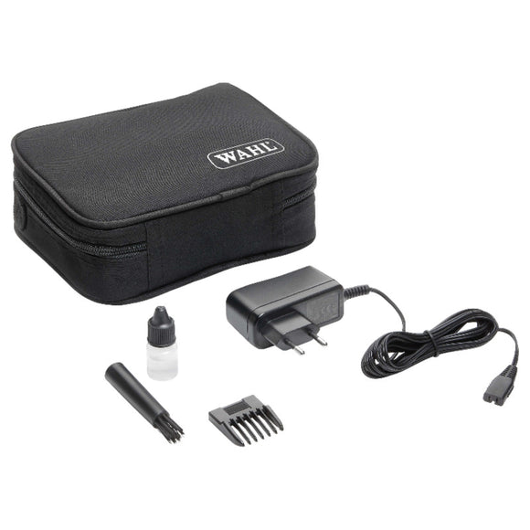 Wahl Prima Black Precision Clipper – Lightweight Finishing Tool with Quiet Motor