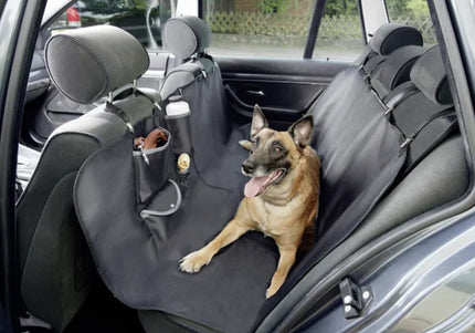 Flamingo Dex Car Seat Cover 145x150cm – Waterproof Design with Water Bottle and Foldable Bowl