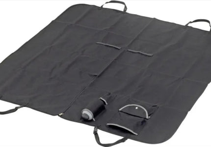 Flamingo Dex Car Seat Cover 145x150cm – Waterproof Design with Water Bottle and Foldable Bowl