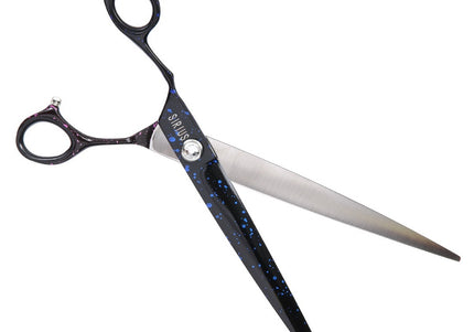 Groom Professional Sirius Left Curved Scissors 8.5in – Precision 21.5cm Blade, Ergonomic Design