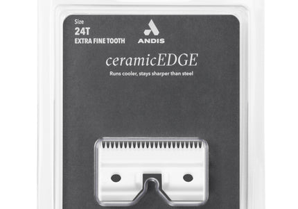 Andis CeramicEdge 24T Extra Fine-Tooth Cutter – Ceramic Blade Insert with 24 Precision Teeth