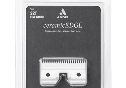 Andis CeramicEdge 22T Fine-Tooth Cutter – Ceramic Blade Insert with 22 Precision Teeth