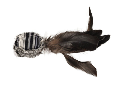 Flamingo Pirin Cat Ball 16cm – Stylish Feather Toy with Catnip, Engaging Play Design