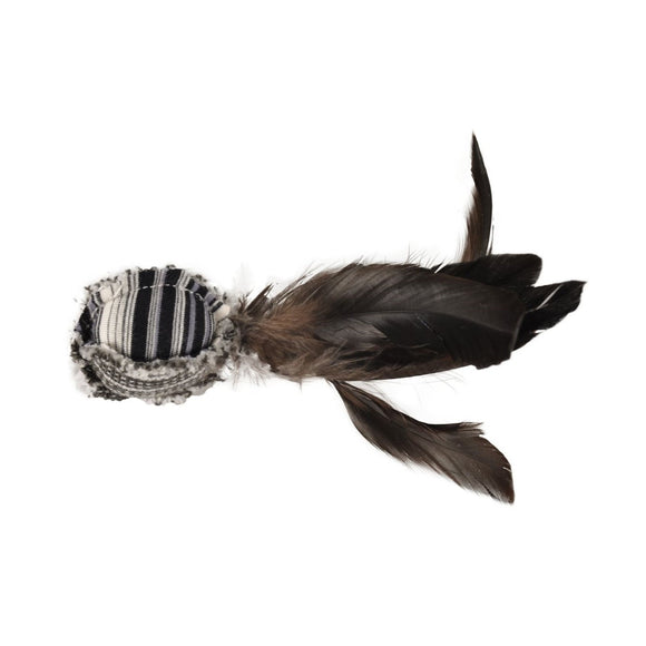 Flamingo Pirin Cat Ball 16cm – Stylish Feather Toy with Catnip, Engaging Play Design