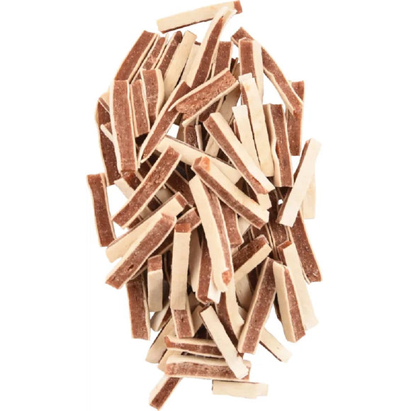 Flamingo Hapki Salmon Sushi Strips 85g – Soft Cat Treats with Salmon and Pollock, High-Protein Snack