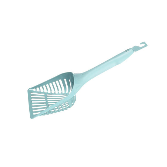 Flamingo Cat Litter Scoop – Durable Plastic Construction, Ergonomic Handle, Beige Color
