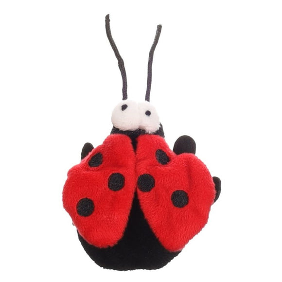 Flamingo Cat Zingu LadyBug Plush Toy – Small Catnip-Infused Ladybug, Soft and Engaging