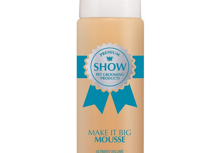 Show Premium Make It Big Mousse 210ml – Lightweight Volumizing Foam, Enhances Coat Fullness