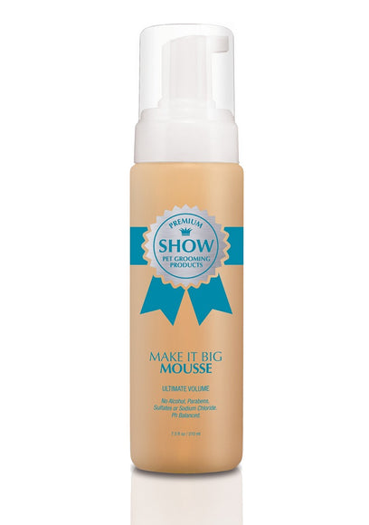 Show Premium Make It Big Mousse 210ml – Lightweight Volumizing Foam, Enhances Coat Fullness