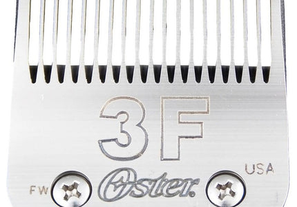 Oster Cryogen No. 3F Clipper Blade – 13mm Precision Snap-On, Durable Steel Construction