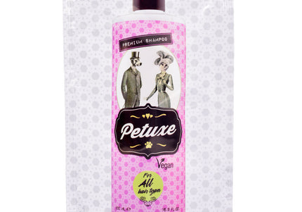 Petuxe All Hair Types Shampoo – Vegan Universal Formula, Gentle Cleansing for Every Coat, 50ml