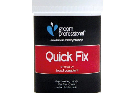 Groom Professional Quick Fix Styptic Powder 30g – Fast-Acting Bleeding Control Solution