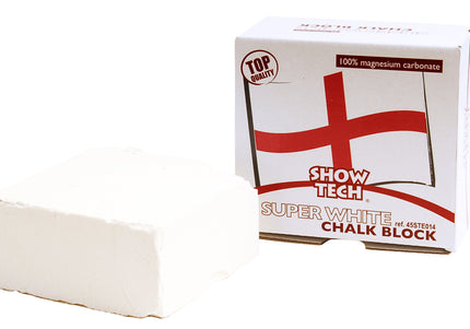 Show Tech Super Grip Chalk Block 55g – Whitening Grooming Chalk, Enhanced Grip and Brightening Effect