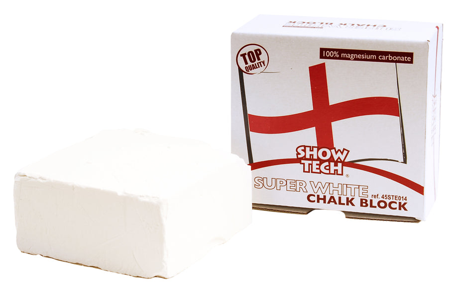 Show Tech Super Grip Chalk Block 55g – Whitening Grooming Chalk, Enhanced Grip and Brightening Effect