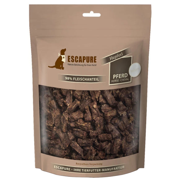 Escapure Hupferl Softies Horse Meat Treats – 98% Meat, Soft Texture, 150g Pack