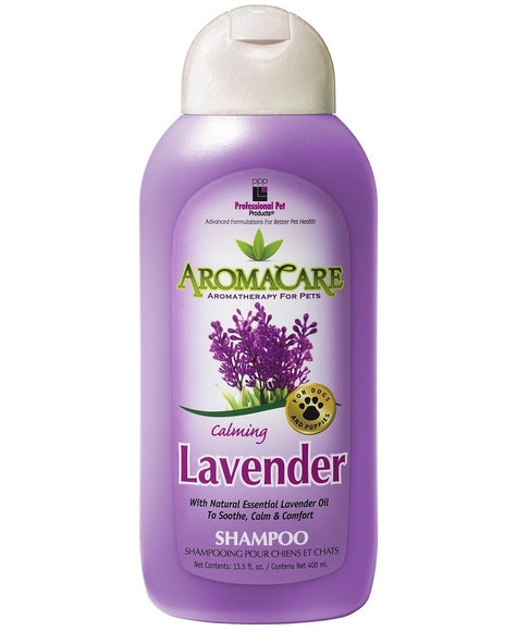 PPP AromaCare Lavender Shampoo – Concentrated 1:32 Soothing Formula, Relaxing Scent, 400ml