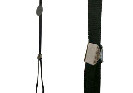 Trim Nylon Grooming Leash – Black, 10mm Wide, 45cm Long, Durable and Lightweight