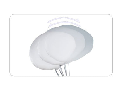 Giovanni Exclusive Grooming Chair – White, Ergonomic Design with Adjustable Height and Comfort Padding