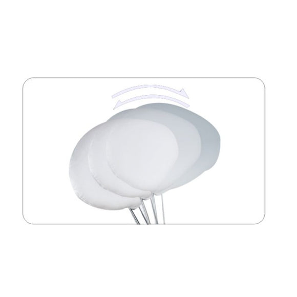 Giovanni Exclusive Grooming Chair – White, Ergonomic Design with Adjustable Height and Comfort Padding