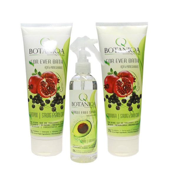 Botaniqa For Ever Bath Cosmetic Set – Complete Coat Care Collection, Suitable All Coat Types