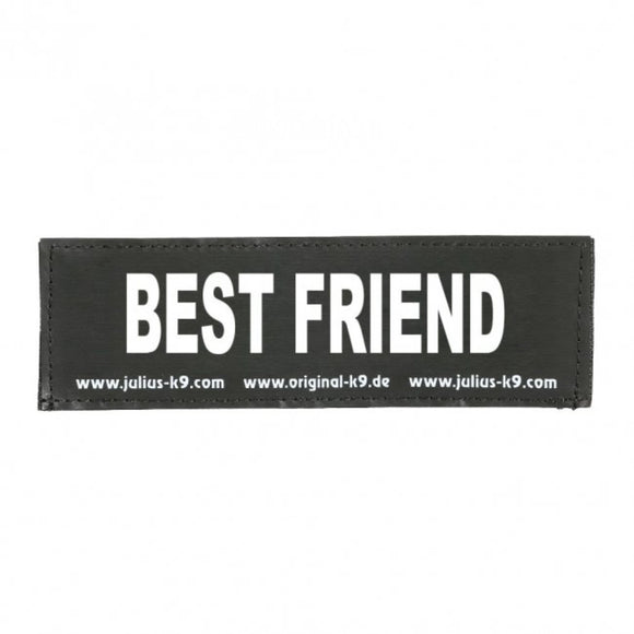Julius K9 Best Friend Patch Set – Velcro Attachment, Small Size, 2 Pieces