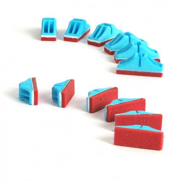 Karhia Stripping Paw Flat – Replacement Trimming Attachment for Fine Fur, 1 Piece