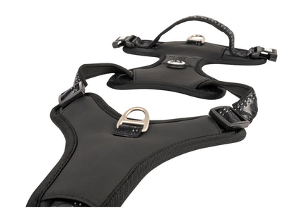 Max&Molly Matrix 2.0 Sport Harness – Adjustable Black Design with QR Tag, XL Size