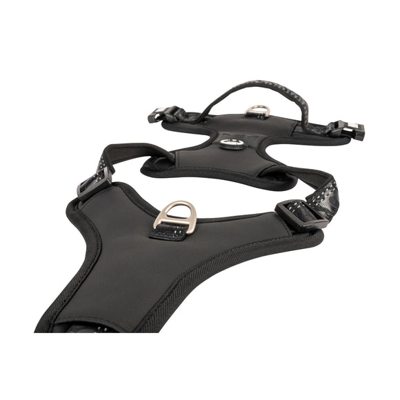 Max&Molly Matrix 2.0 Sport Harness – Adjustable Black Design with QR Tag, XL Size