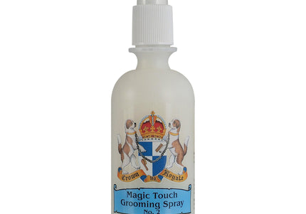 Crown Royale Magic Touch Formula 2 RTU Antistatic Gloss Spray, 236ml – Enhances Shine and Smoothness