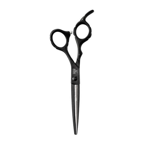 Artero One Dark Grooming Scissors 6" – Ergonomic Japanese Steel, Black Finish