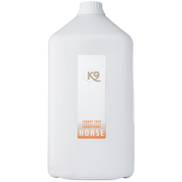 K9 Horse Copper Tone Conditioner – Concentrated Formula for Brown and Chestnut Coats, 5.7L