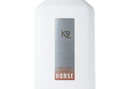 K9 Horse Copper Tone Shampoo – Color-Enhancing Concentrate for Brown and Chestnut Coats, 5.7L