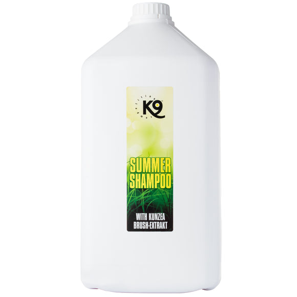 K9 Summer Shampoo – Soothing Insect-Repellent Formula, 5.7L, Gentle Cleansing for Sensitive Skin