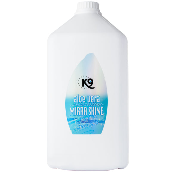 K9 Horse Mirra Shine Spray – Antistatic Glossy Detangling Formula, 5.7L Large Bottle