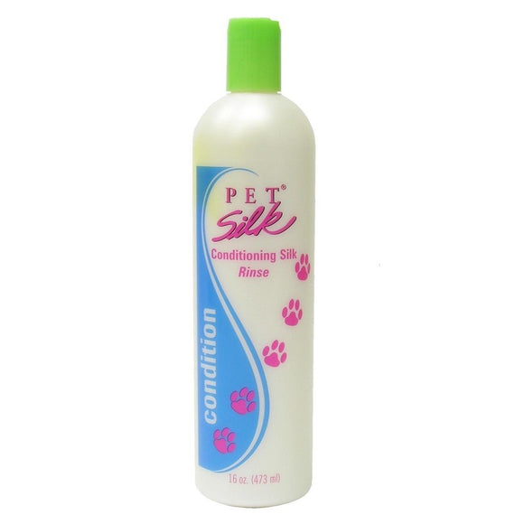 Pet Silk Conditioning Silk Rinse 473ml – Moisturizing Silk-Infused Concentrate, Suitable for All Coat Types