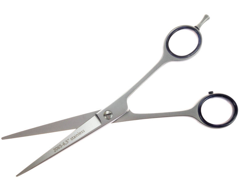 Gotta Solingen 6.5 Inch Straight Grooming Scissors – Micro-Bevel Blade, Precision Cutting