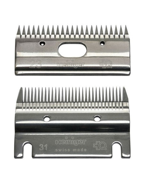 Heiniger 31/23 Horse Clipper Blade Set – Precision Steel, 2-4mm Cutting Height