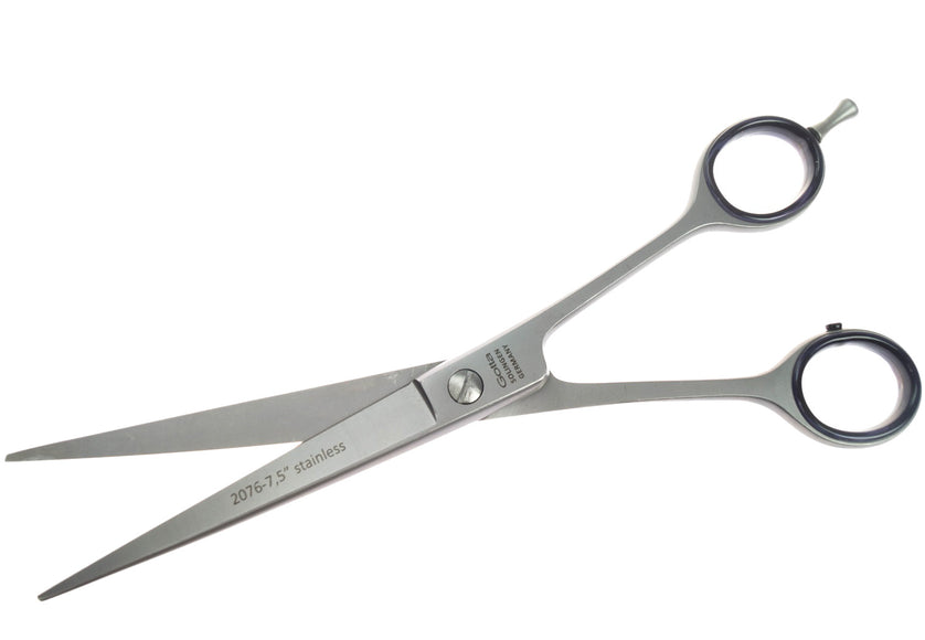 Gotta Solingen 7.5 Inch Curved Grooming Scissors – Micro-Grind Blade, Precision Cutting