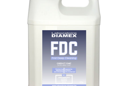 Diamex First Deep Cleaning Shampoo 5L – Universal Concentrated Formula, Intense Cleansing Power 1:16
