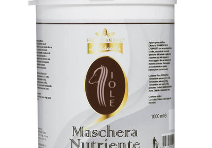 Baldecchi Iole Nourishing Mask – Concentrated Shea Butter Formula for Long Hair, 1L