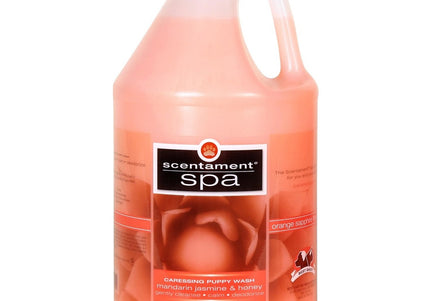 Best Shot Spa Caressing Jasmine & Mandarin Puppy Wash – Gentle Floral-Fruity Cleanser with Natural Extracts