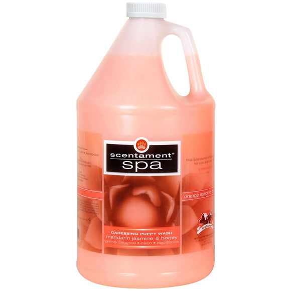Best Shot Spa Caressing Jasmine & Mandarin Puppy Wash – Gentle Floral-Fruity Cleanser with Natural Extracts