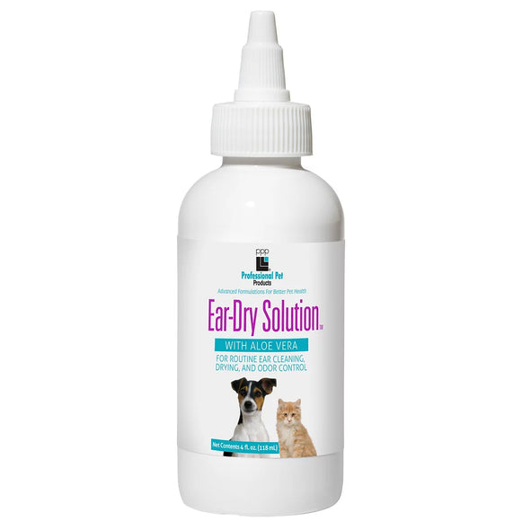 PPP Ear-Dry Solution – Gentle Ear Cleaning and Fast-Drying Formula, 118ml Bottle