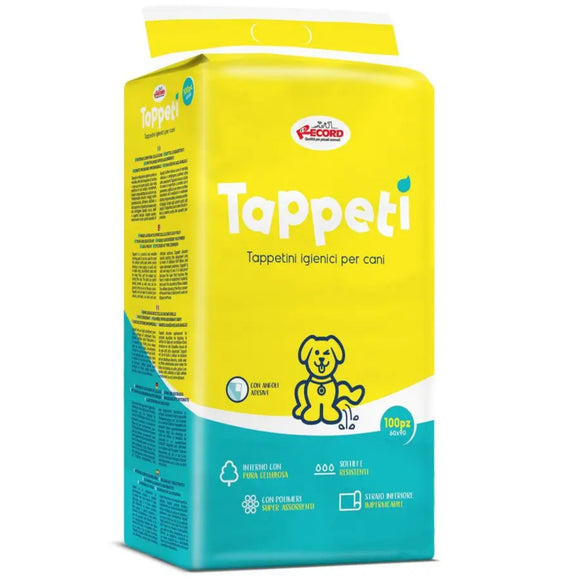 Record Absorbent Training Pads 60x90cm – Large Leak-Proof Surface, 100 Pack