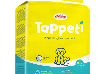 Record Tappeti 60x90cm Absorbent Training Pads – Extra Large, Leak-Proof, 10 Pack