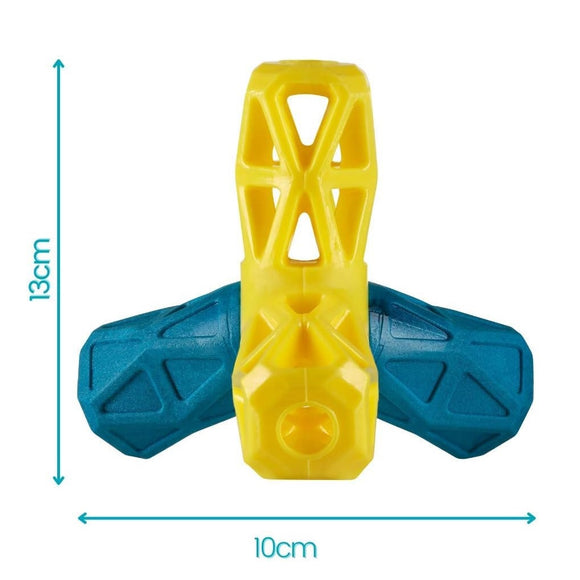 Nuzzle Puzzle Jack 13cm – Bouncing Floating Squeaker Treat Toy, Engaging Play Design