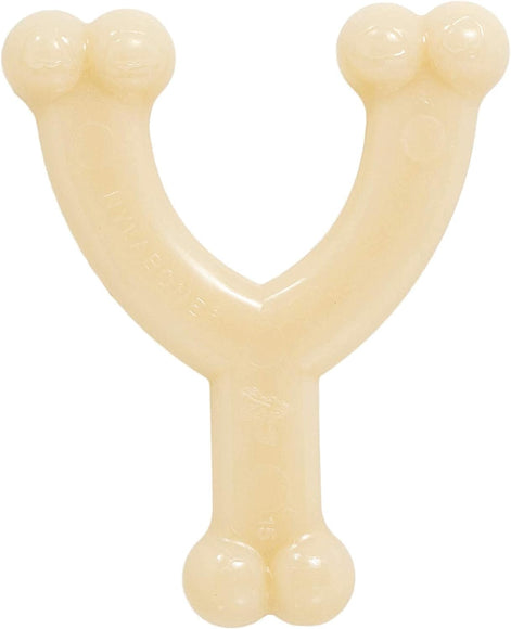 Nylabone Extreme Wishbone Chicken Chew – Durable Medium Dog Toy with Chicken Flavor
