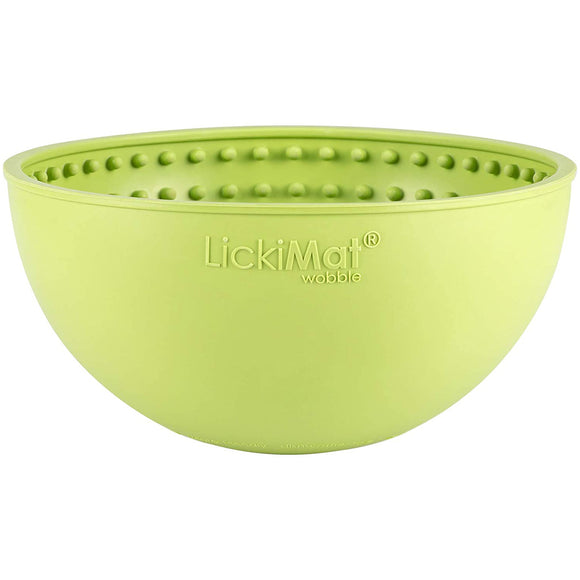 Lickimat Wobble Licking Bowl – Purple Textured Slow-Feed Design, Promotes Calm and Healthy Eating
