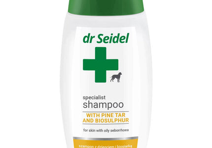Dr Seidel Tar and Biosulfur Shampoo – Normalizing Formula, 220ml, Supports Healthy Skin