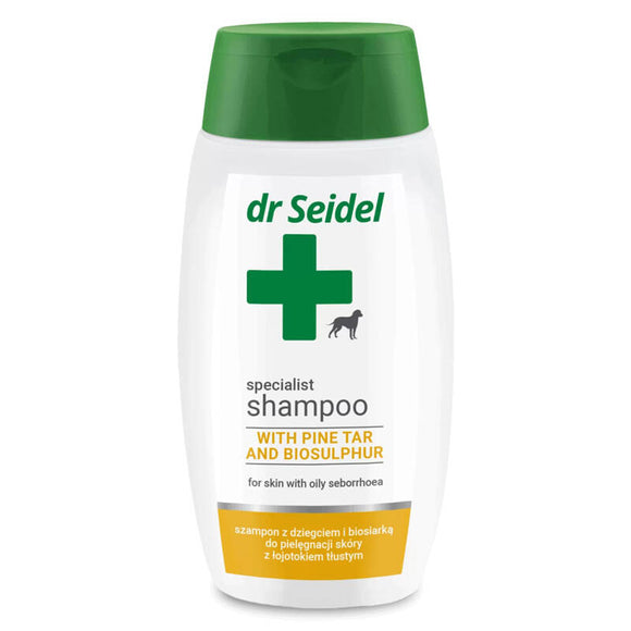 Dr Seidel Tar and Biosulfur Shampoo – Normalizing Formula, 220ml, Supports Healthy Skin